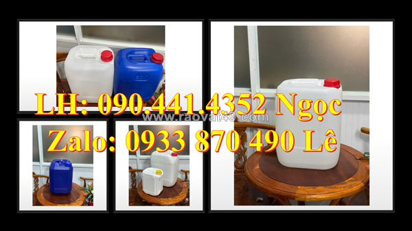 Can nhựa 22 lít, có can nhựa 24 lít, can nhựa 25 lít đựng hóa chất, can nhựa 30 lít đựng hcl loãng, nguội