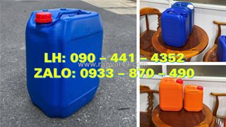 Can nhựa 24 lít đựng hóa chất có sinh khí, thùng nhựa 30 lít lưu trữ xăng dầu