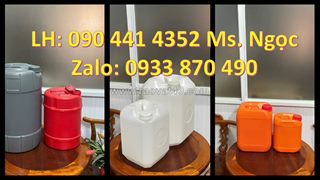 Can nhựa 25 lít đựng axit nguy hiểm, can nhựa 20 lít đựng hóa chất mức nguy hiểm cao