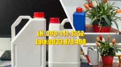 Can nhựa 5 lít đựng hóa chất sinh khí, can nhựa 2 lít, can vàng 1 lít đựng dược phẩm