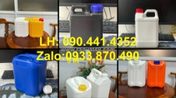Can nhựa chứa 2 lít cồn sát khuẩn, can nhựa 5 lít đựng nước muối sinh lý