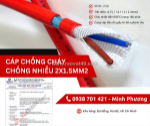 Cáp chống cháy chống nhiễu 2x1.5mm2 chính hãng đà nẵng, hà nội, quảng ngãi
