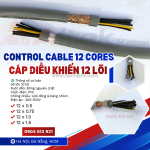 Cáp điều khiển 12x0.5/12x0.75/12x1.0/12x1.5 chống nhiễu altek kabel