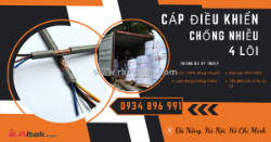 Cáp điều khiển 4x1.5 chất lượng cao – sẵn hàng cần thơ, long an, bình thuận