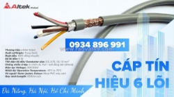 Cáp điều khiển 6 lõi shielded giá tốt thanh hóa, nghệ an, hà tĩnh