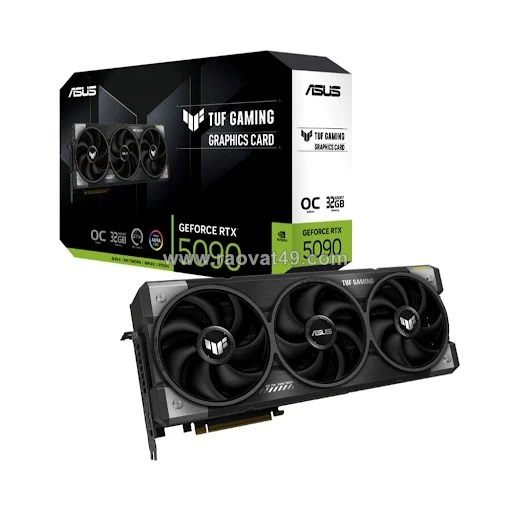 Card màn hình asus tuf gaming geforce rtx 5090 32gb gddr7 oc edition