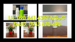 Chai 100ml đựng hóa chất, chai lọ nhựa 50ml đựng thuốc thủy sản, chai thủy tinh 1 lít đựng hóa chất