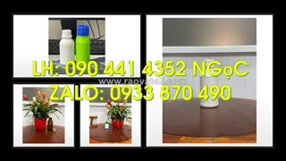 Chai 100ml đựng hóa chất, chai lọ nhựa 50ml đựng thuốc thủy sản, chai thủy tinh 1 lít đựng hóa chất