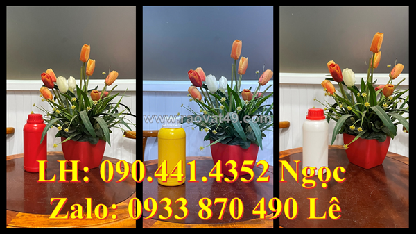 Chai nhựa 1 lít dày, chai miễng 500ml, chai nhựa 250ml đựng dụng dịch tẩy rửa mạnh