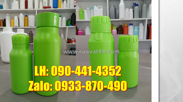 Chai nhựa 1 lít đựng dung dịch lau chùi chuyên dụng, chai nhựa 500ml đựng dung dịch tẩy rửa đa năng