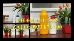Chai nhựa 1 lít đựng nước lau kính, chai nhựa 500ml đựng dung dịch chuyên dụng