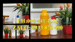 Chai nhựa 1 lít đựng nước lau kính, chai nhựa 500ml đựng dung dịch chuyên dụng