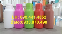 Chai nhựa 250ml đựng thuốc ho trẻ em, chai thủy tinh 500ml đựng hóa chất, chai thủy tinh 1 lít đựng hóa chất
