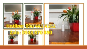Chai thủy tinh 1 lít chịu nhiệt ký hiệu 3.3, chai nhựa 1 lít hdpe đựng hóa chất (nhựa số 2)