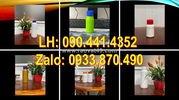 Chai thủy tinh 1 lít tròn đựng nông dược, vỏ chai thủy tinh 500ml đựng hóa chất, chai tròn thủy tinh 250ml