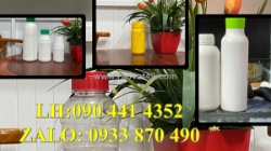 Chai thủy tinh 250ml đựng cồn 90, chai thủy tinh 100ml đựng si rô thảo dược, chai 100ml xịt họng