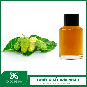 Chiết xuất nhàu nguyên liệu mỹ phẩm thiên nhiên