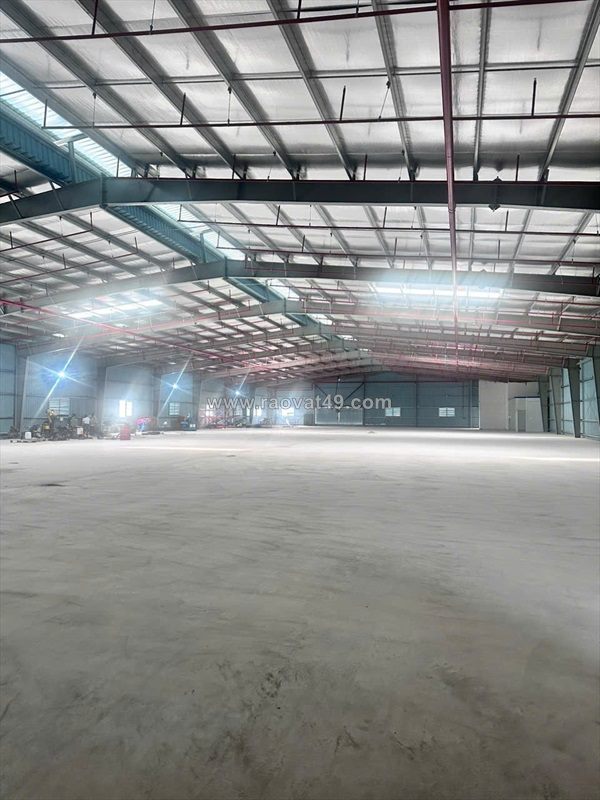 Cho thuê kho xưởng mới 3000m2 tại đt 379 yên mỹ. hưng yên. giá chỉ 70k/m2