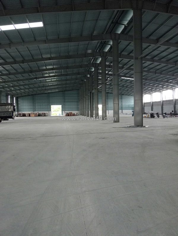 Cho thuê kho xưởng mới 5400m² tại yên mỹ, hưng yên – pccc tự động, có gp môi trường