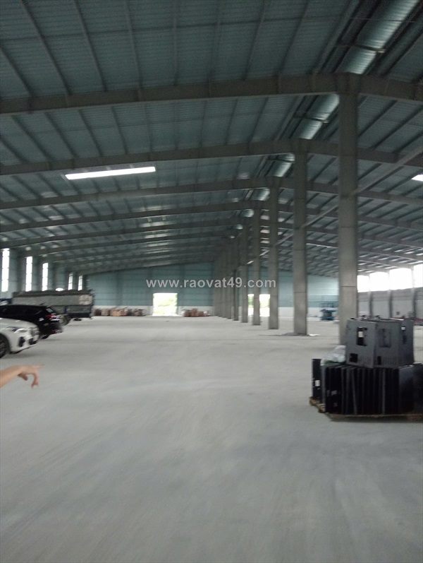 Cho thuê kho xưởng mới 5400m² tại yên mỹ, hưng yên – pccc tự động, có gp môi trường