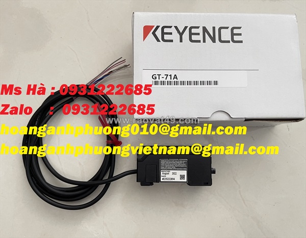 Chuyên cung cấp điện tự động hóa - bộ khuếch đại gt-71a keyence