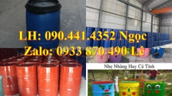Chuyên cung cấp thùng phuy sắt 220 lít tại vũng tàu, thùng phuy nhựa 220 lít nắp kín tại đồng nai