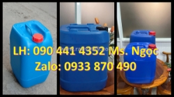 Công ty sx can nhựa 20 lít, can nhựa 22 lít vuông, can nhựa 24 lít đựng hóa chất, thùng nhựa 25 lít