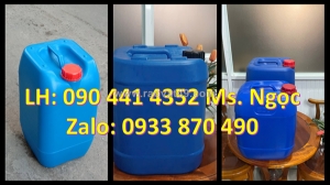Công ty sx can nhựa 20 lít, can nhựa 22 lít vuông, can nhựa 24 lít đựng hóa chất, thùng nhựa 25 lít