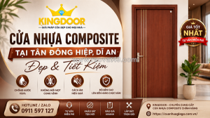 Cửa nhựa composite tại tân đông hiệp, dĩ an | đẹp & tiết kiệm