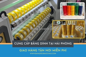 Cung cấp băng dính tại hải phòng, giao hàng tận nơi