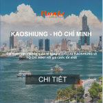 Cước vận chuyển hàng lẻ từ kaoshiung về hồ chí minh