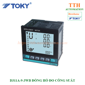 D311a-9-3wb đồng hồ đo công suất toky dễ dàng lắp đặt và bảo trì