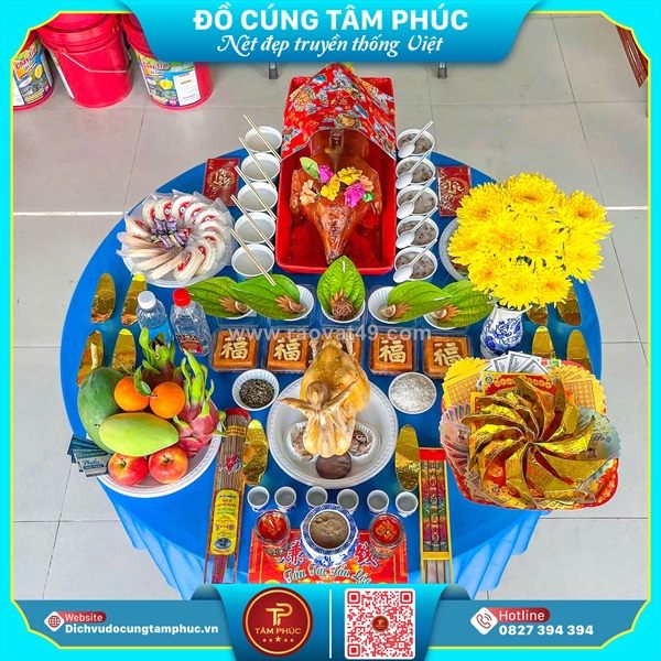 Đặt mâm cúng khai trương trọn gói uy tín, giao tận nơi free ship 30km