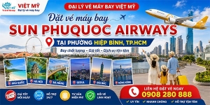 Đặt vé máy bay sun phuquoc airways tại phường hiệp bình, tphcm