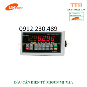 Đầu cân điện tử migun mi-711a  led hiển thị lớn, dễ quan sát
