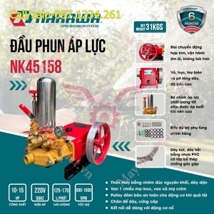 Đầu xịt áp lực nakawa nk45158-15hp