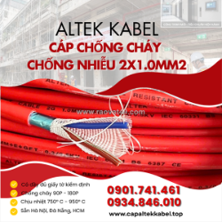 Dây cáp chống cháy chống nhiễu altek kabel 950 độ 0 phút
