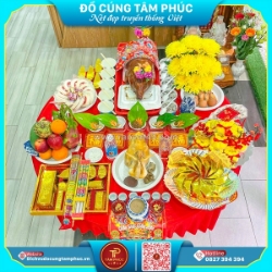 Dịch vụ đồ cúng tâm phúc - mâm cúng khai trương trọn gói