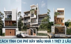 Đơn vị chuyên tư vấn thi công mẫu nhà 1 trệt 2 lầu uy tín