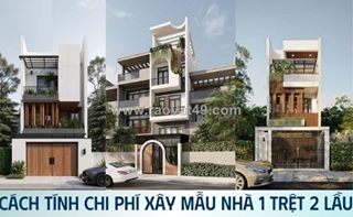 Đơn vị chuyên tư vấn thi công mẫu nhà 1 trệt 2 lầu uy tín