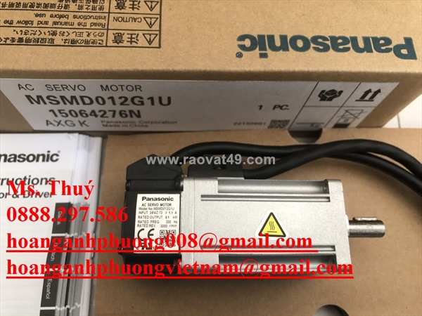 Động cơ msmd012g1u panasonic - tự động hoá giá tốt