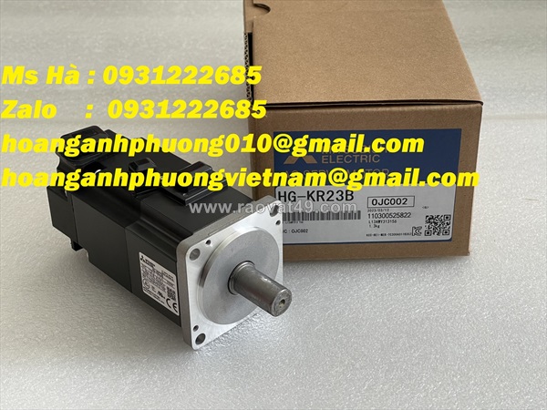 Động cơ servo có thắng hg-kr23b mitsubishi japan