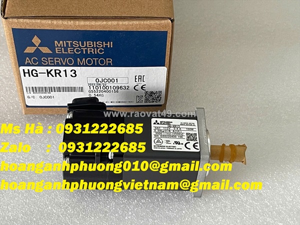 Động cơ servo hg-kr13 mitsubishi giao hàng nhanh chóng