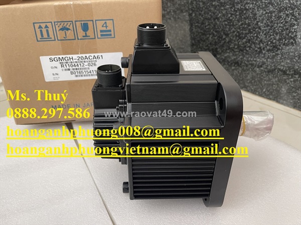 Động cơ yaskawa sgmgh-20aca61 - hàng nhật chính hãng