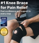 Drflexa knee brace beste kniebandage für schmerzlinderung, regeneration & unterstützung