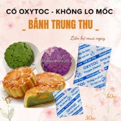 Dùng gói chống mốc oxytoc, bánh trung thu có được bảo vệ tốt hơn?