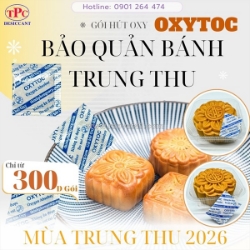 Dùng gói hút oxy oxytoc 30cc, 50cc chống mốc