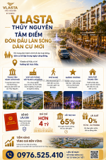 Duy nhất 1 căn hơn 4 tỷ - tại dự án vlasta thủy nguyên - sổ hồng lâu dài