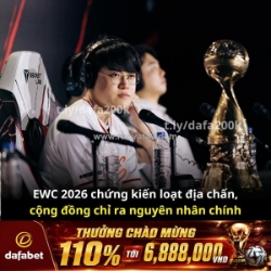 Ewc 2026 đang chứng kiến hàng loạt cú sốc khi nhiều ứng viên vô địch lần lượt dừng bước