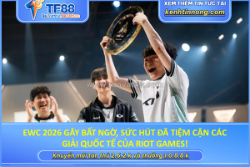Ewc 2026 gây bất ngờ, sức hút đã tiệm cận các giải quốc tế của riot games!